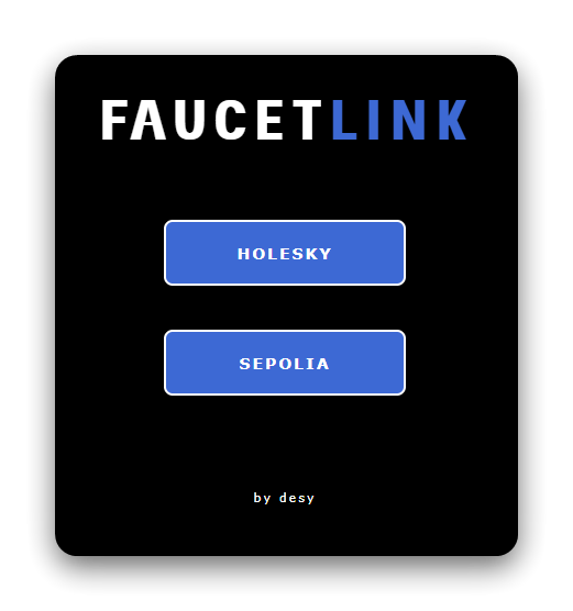 Faucet Link